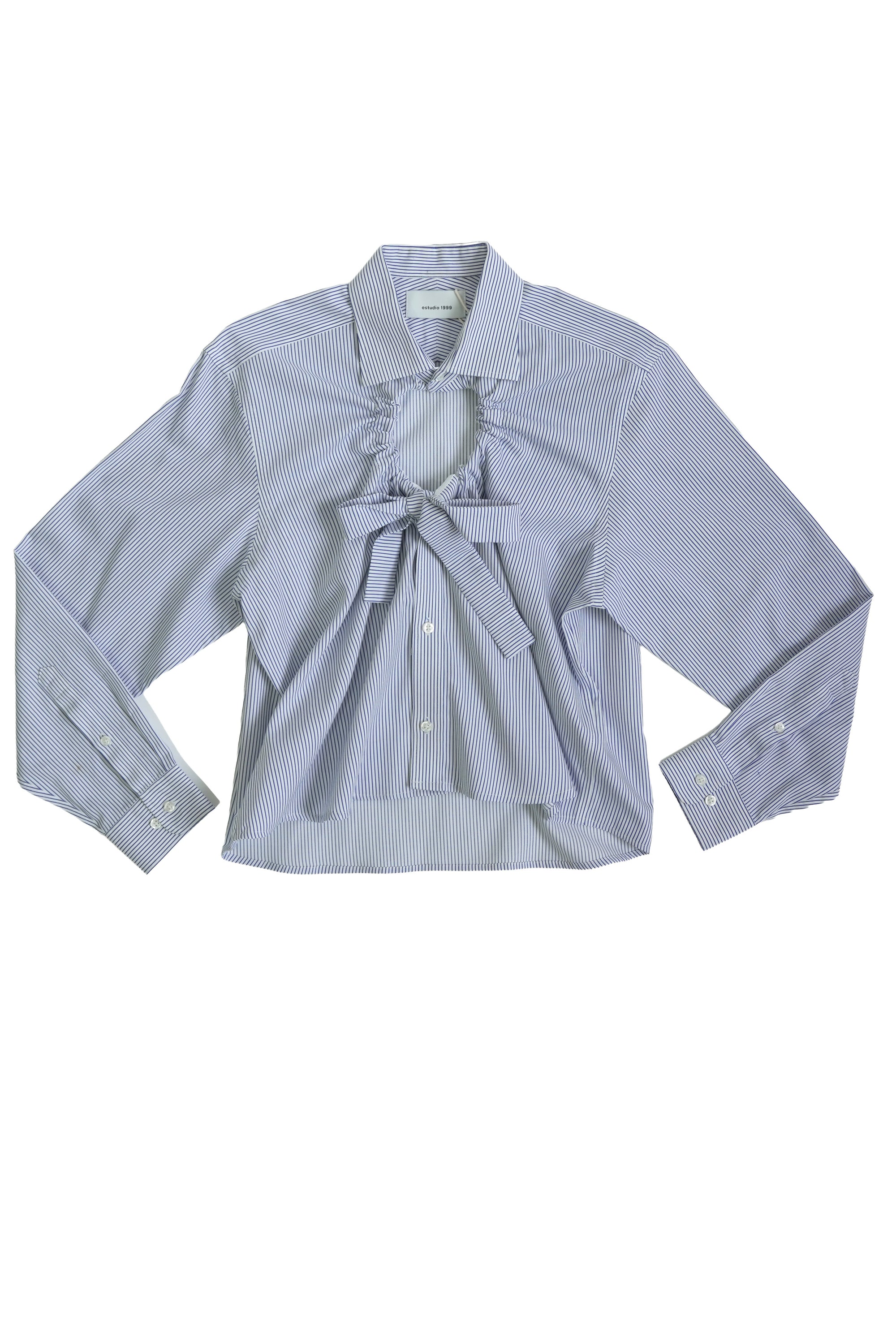 Camisa Ventana - Rayas azul